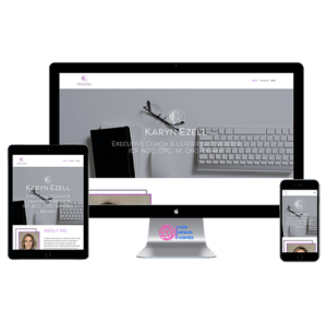 Coach and Leadership Mentor Portfolio Website - Web Design Wishes