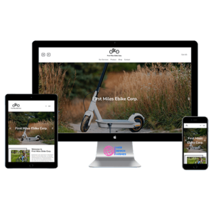 Electric Bike Portfolio Website - Web Design Wishes