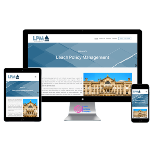 Leach Policy Management Portfolio Website - Web Design Wishes
