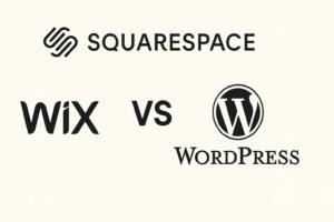 Squarespace vs Wix vs WordPress